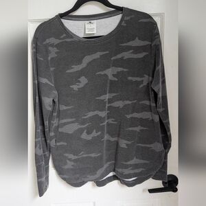 Gray Camo Women's Top